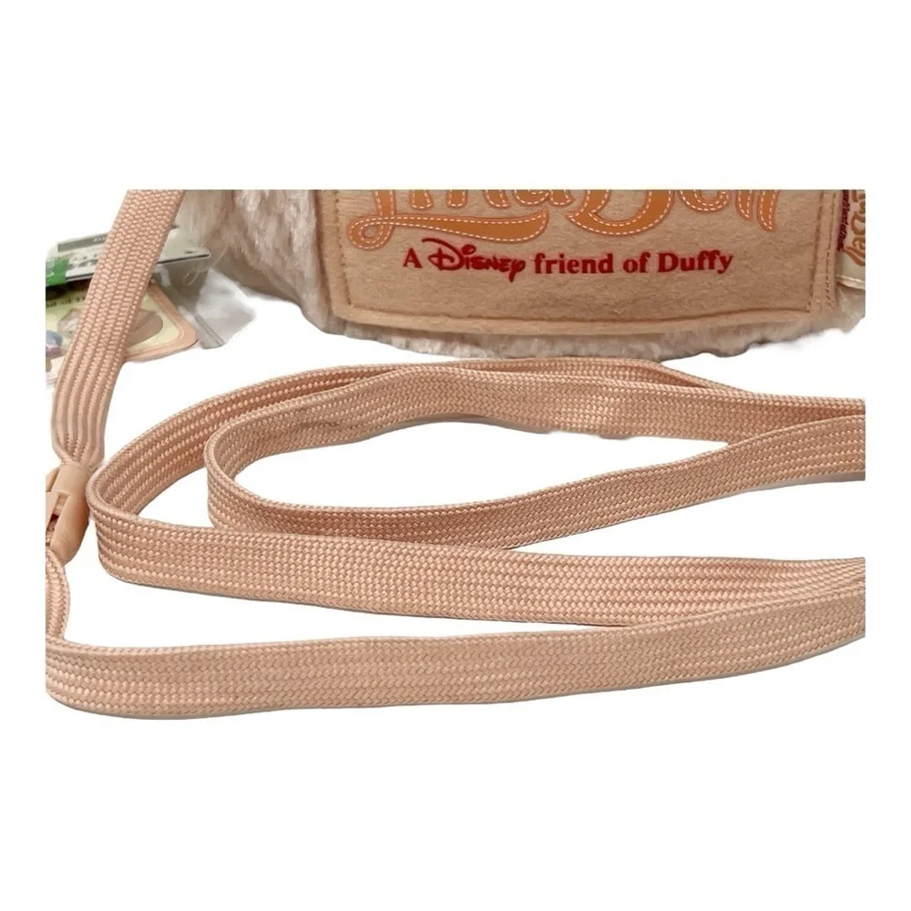 Original Hong Kong Disneyland Duffy and Friends LinaBell Fox Plush Crossbody Bag